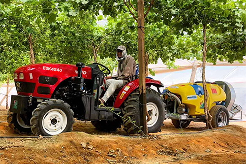 Pulvérisation de pesticides