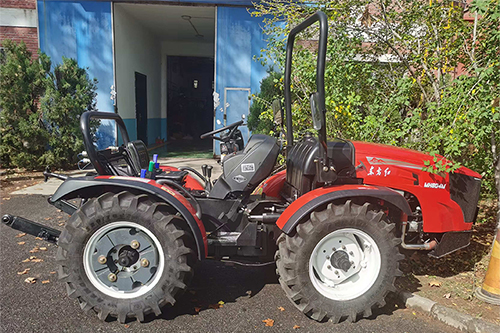 Roues avant et arrière de taille identique